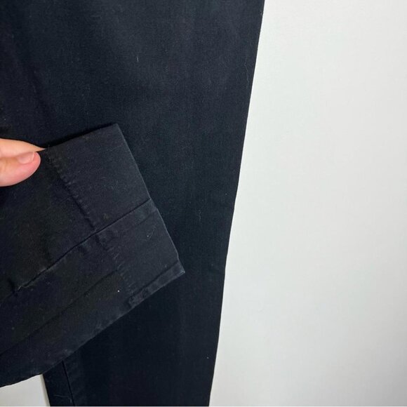 J Crew Mercantile Womens Size 4 Effortless Slim Crop Chino Pant Black Stretch - Picture 7 of 12